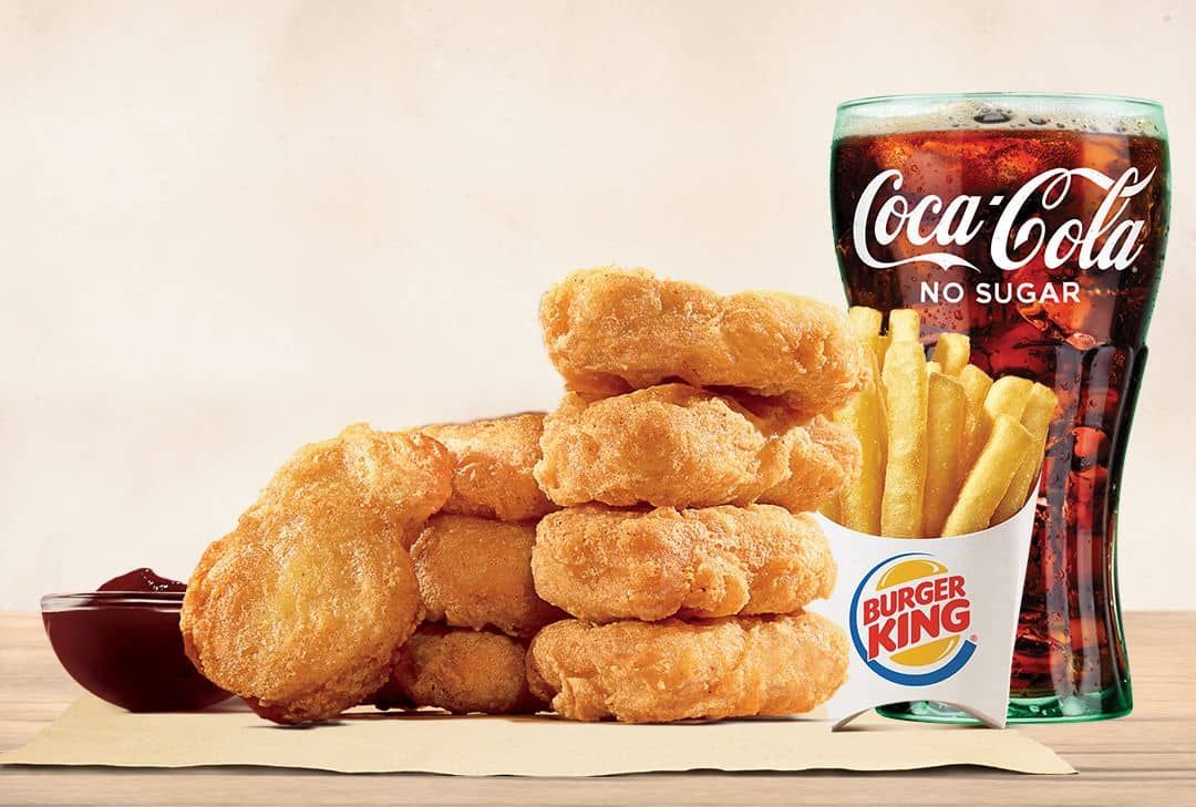 8pcs chicken nuggets combo