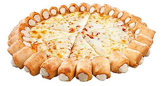 Stuffed crust pizzas 