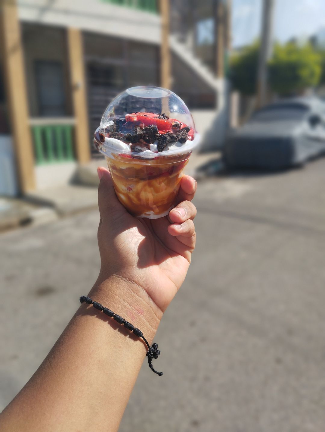 Fresas con crema 