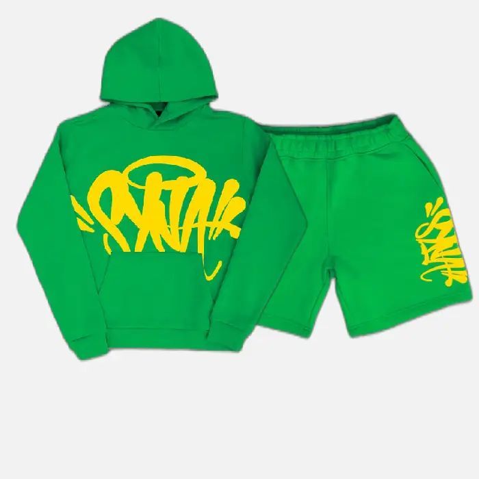 Syna World Syna Logo Twinset Green Yellow 