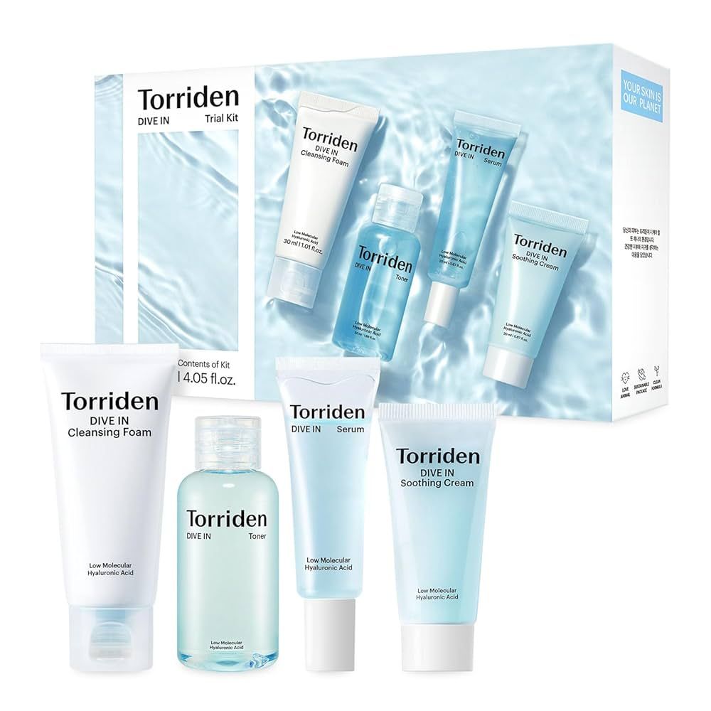 DIVE-IN Trial Kit (4 piezas) – Torriden