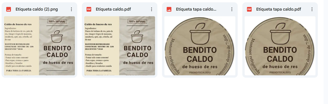 Caldo de Hueso 1 Lto