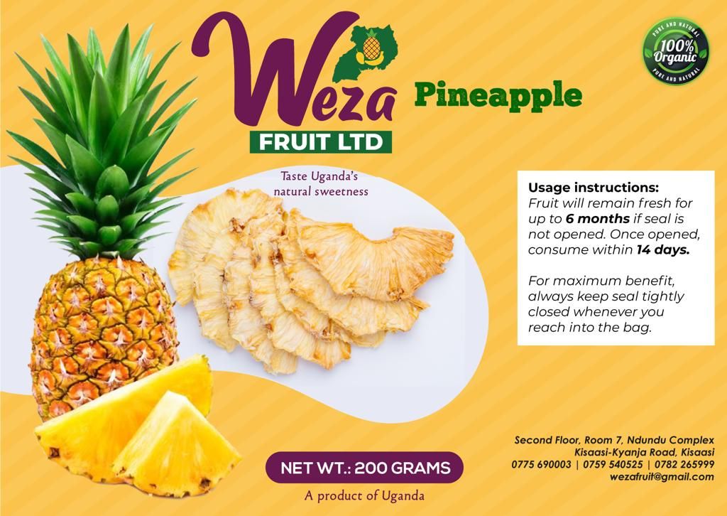 Dried Pineapple 200g