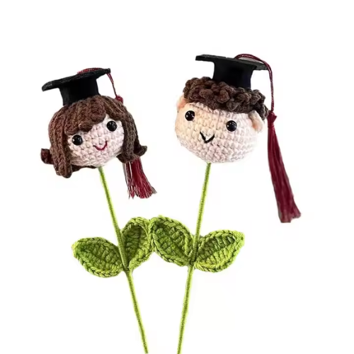 Graduation Crochet Bouquet Topper