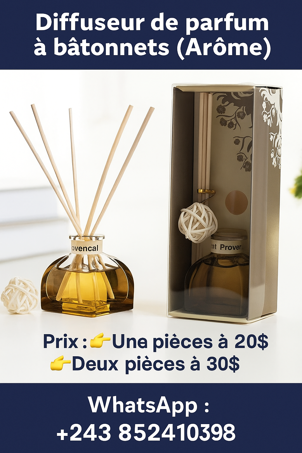 PARFUM AROME POUR MAISON, BUREAU...
