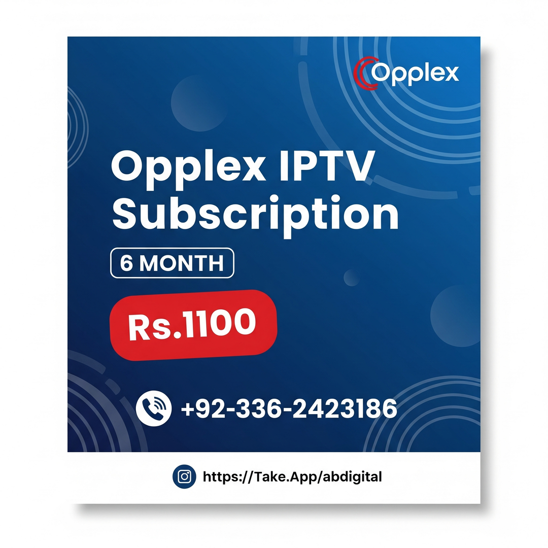 Opplex IPTV 6Month Plan