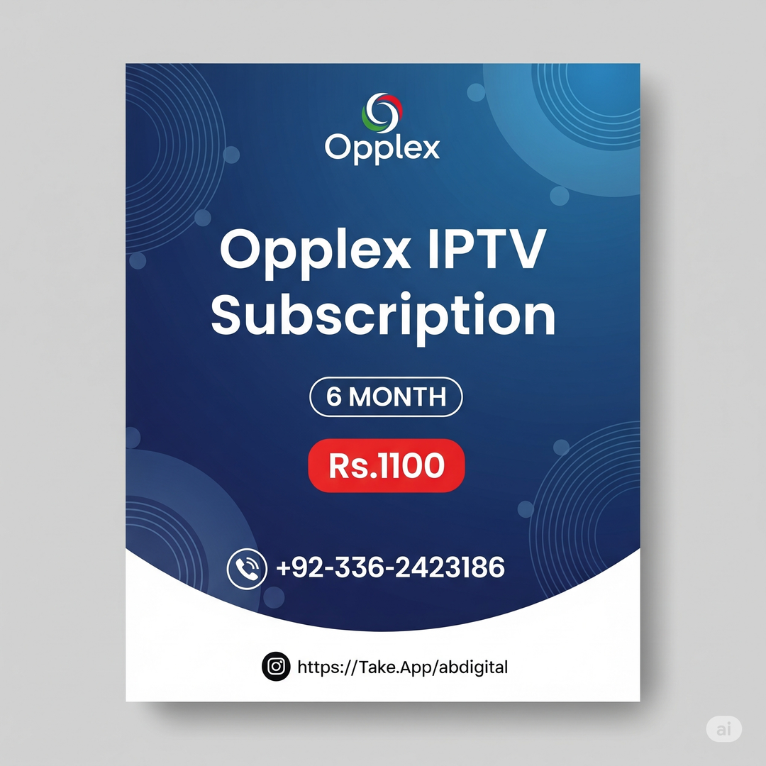 Opplex IPTV 6Month Plan