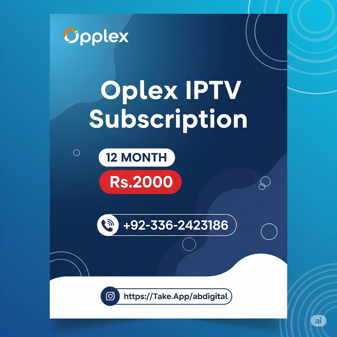 Opplex IPTV 12Month Plan