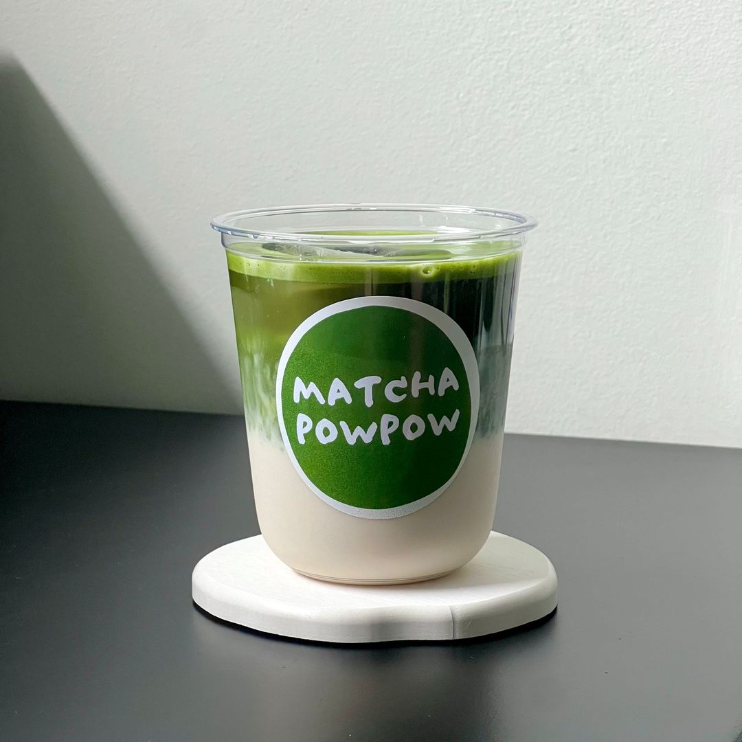 Iced Earl Grey Matcha Oatmilk Latte