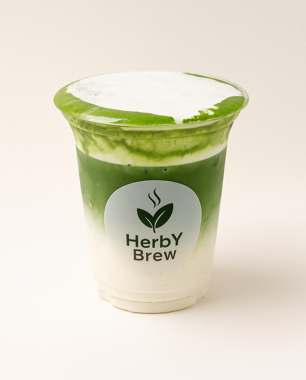 Iced Matcha Cream Cheese Latte