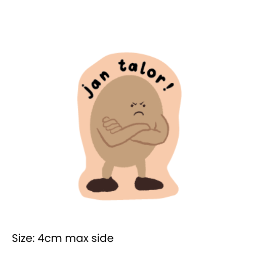 Jan Talor! Waterproof Sticker