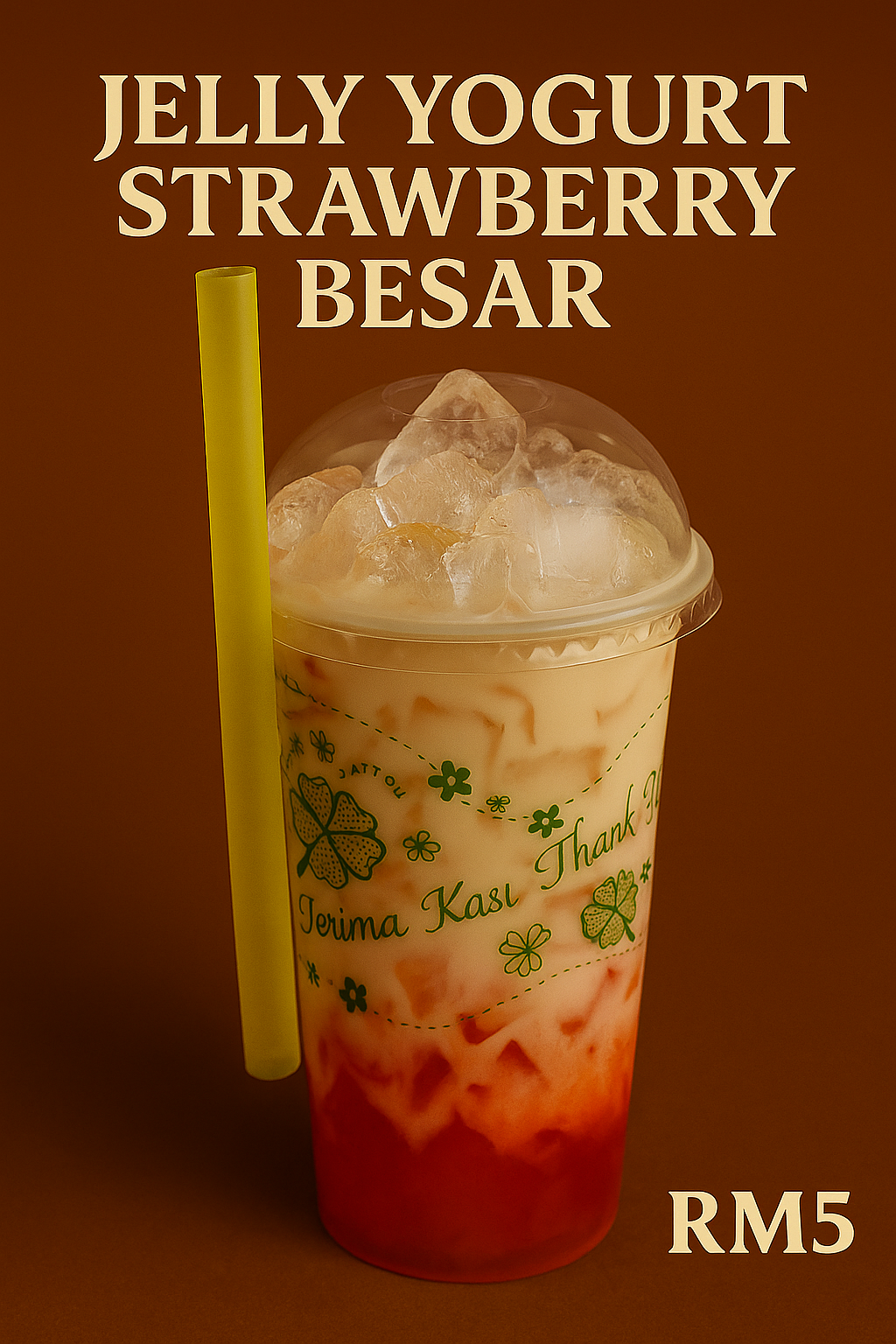 Jelly yogurt strawberry (B)