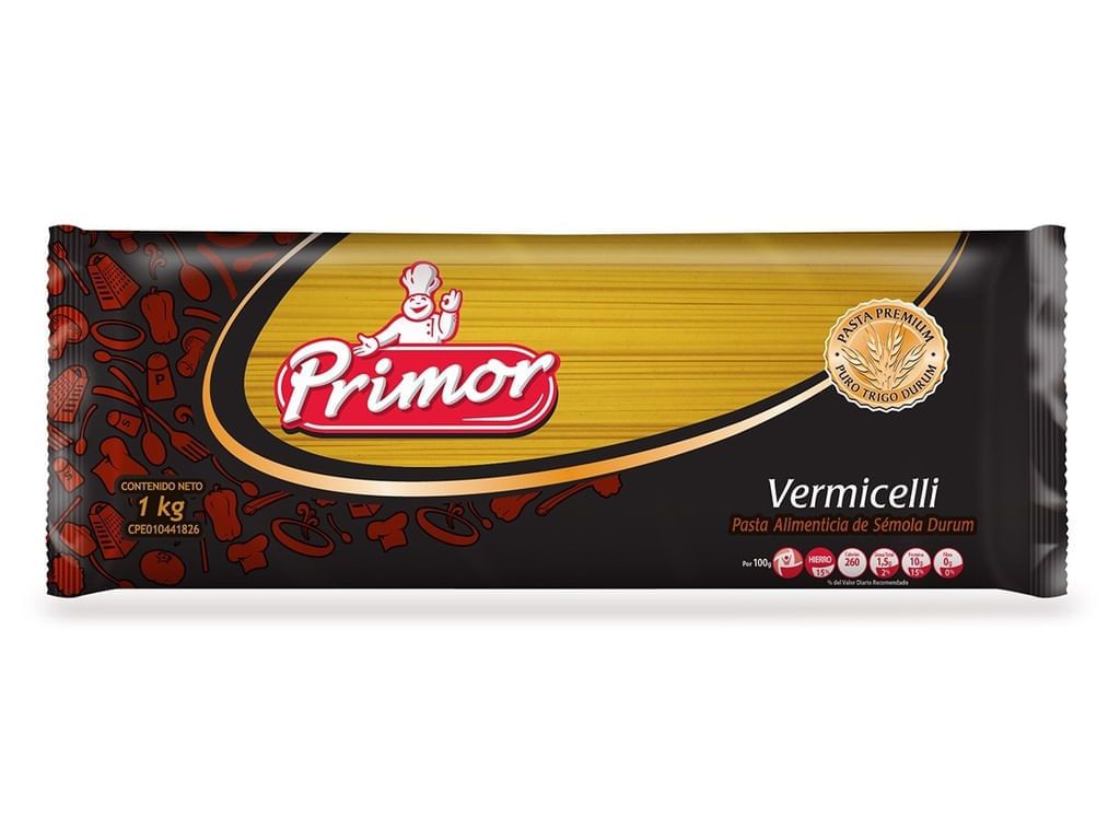 PASTAS MARCA PRIMOR   