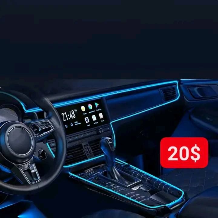 LED AMBIANCE POUR TABLEAU DE BORD VOITURE 2025😱🔥