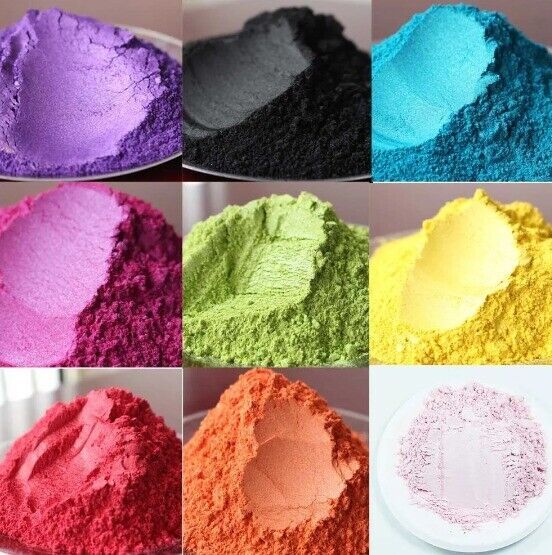 Colores en polvo mates. Jaboneria, Cosmetica y Productos para Limpieza