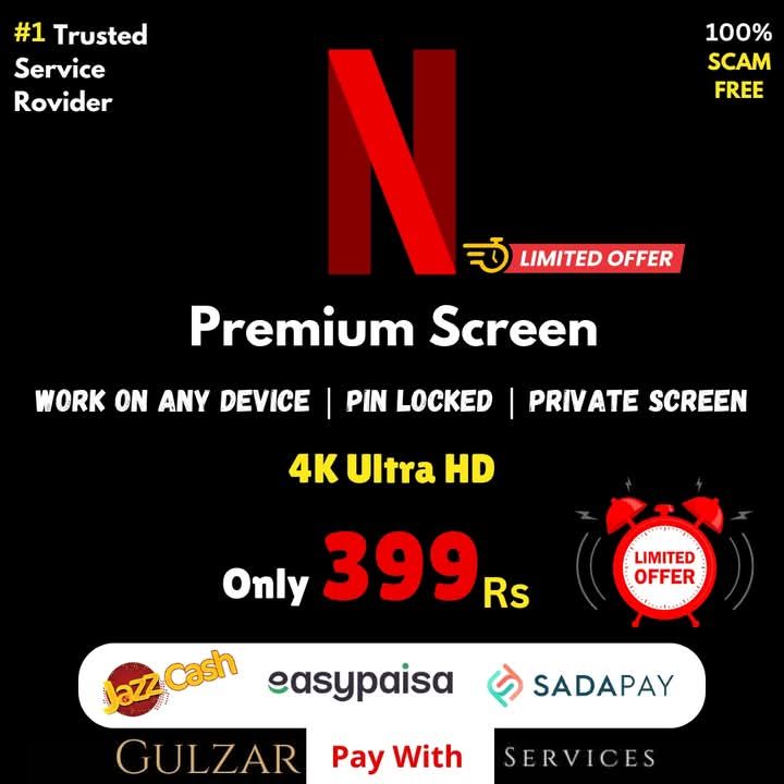 Netflix screen 