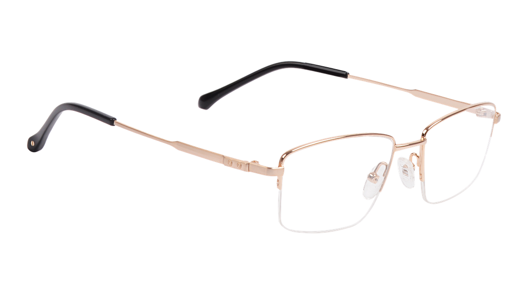 SUNFIRE |ST-9237 |Half Rim |Metal |GOLD-Metal |52-18-140