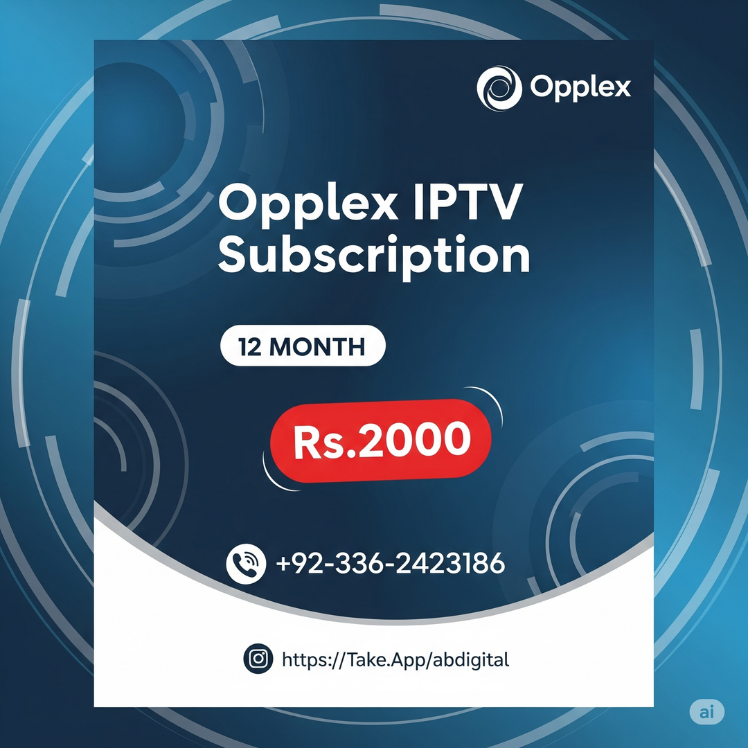 Opplex IPTV 12Month Plan