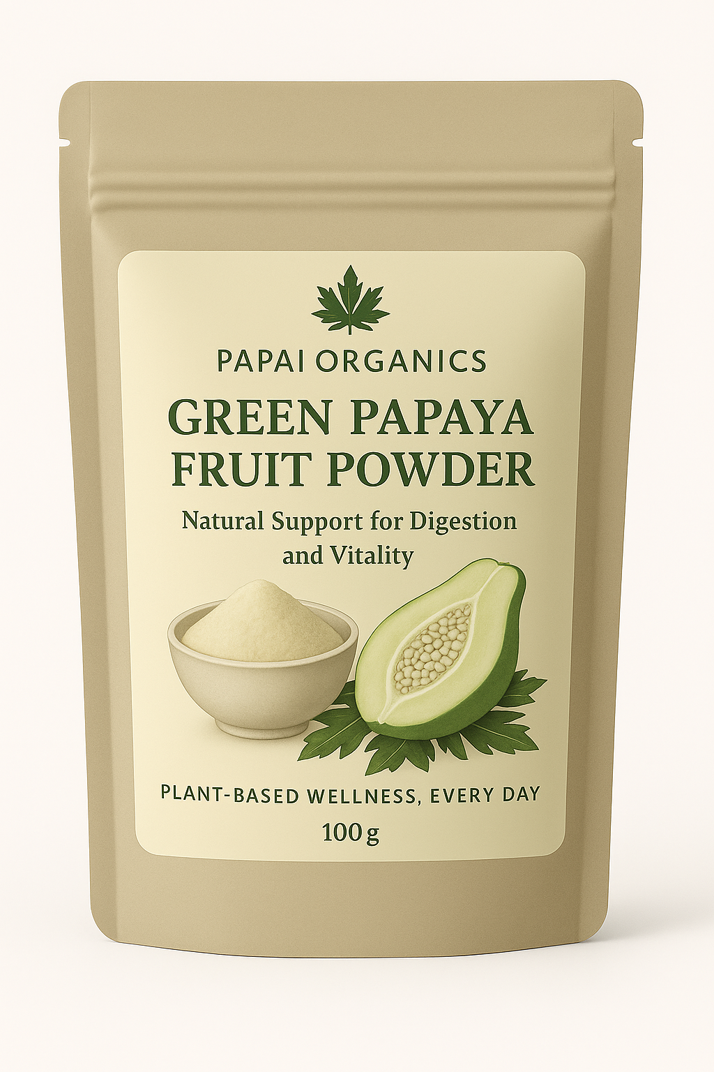 Green Papaya Fruit Powder