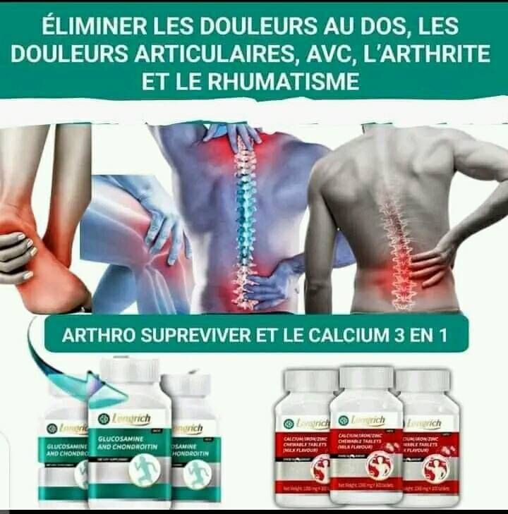 💪 KIT LONGRICH ARTICULATIONS & RÉCUPÉRATION – Arthro + Calcium