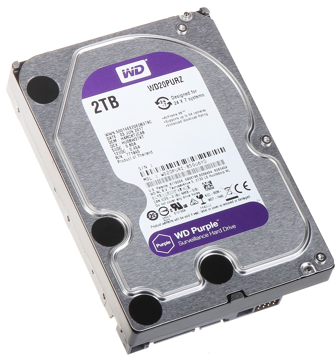 Western Digital 2TB WD20PURZ