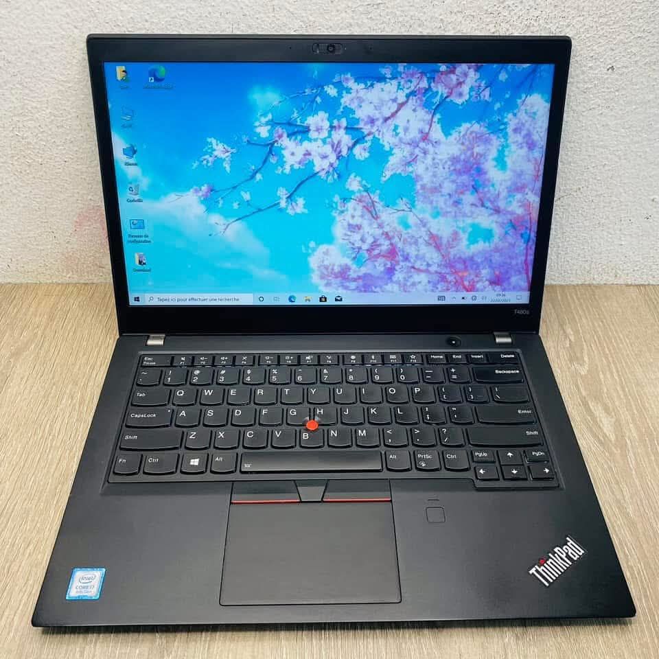   Promo Lenovo ThinkPad T480s, Core i7 8e Gen,16Go RAM, 256 Go