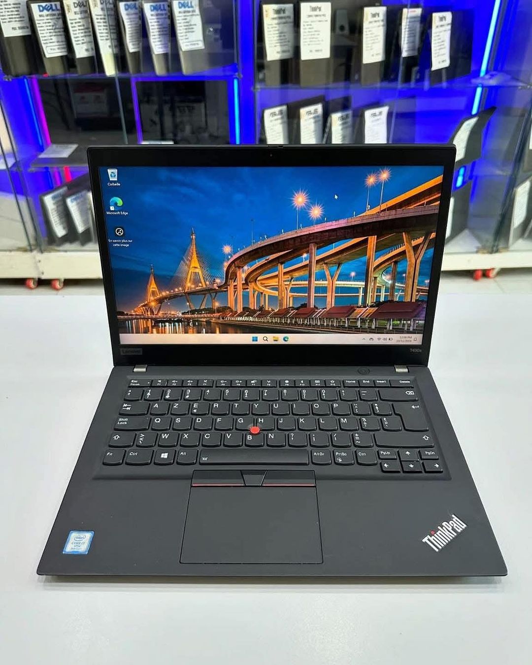 Lenovo ThinkPad T490, Core i5 8e Gen, 16Go RAM, 256Go SSD