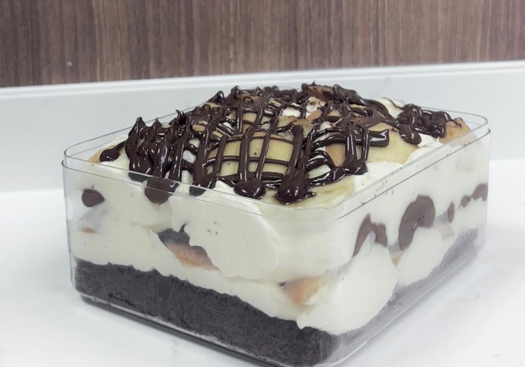 Brownie Hazella Banana Pudding 