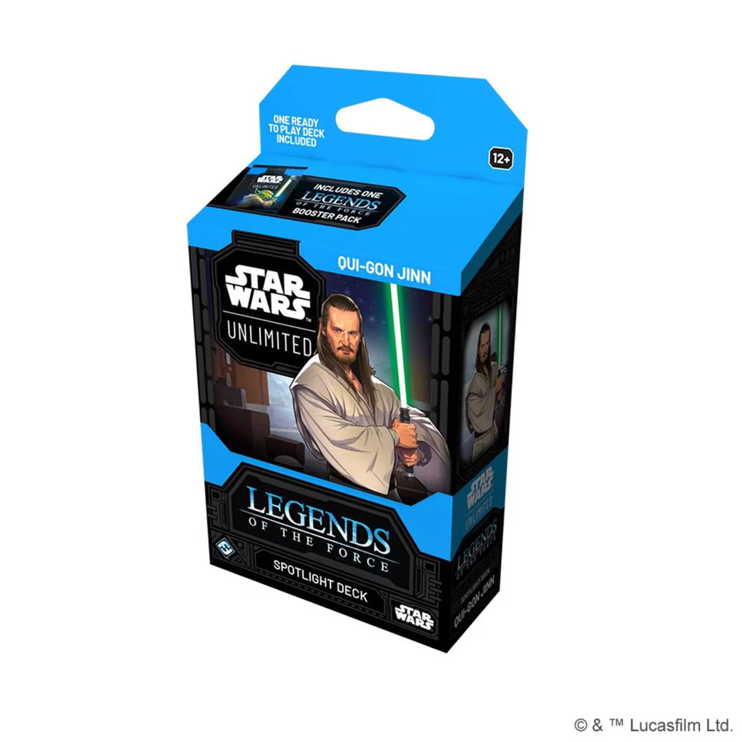 Star Wars: Unlimited - Legends of the Force Spotlight Deck Qui - Gon Jinn