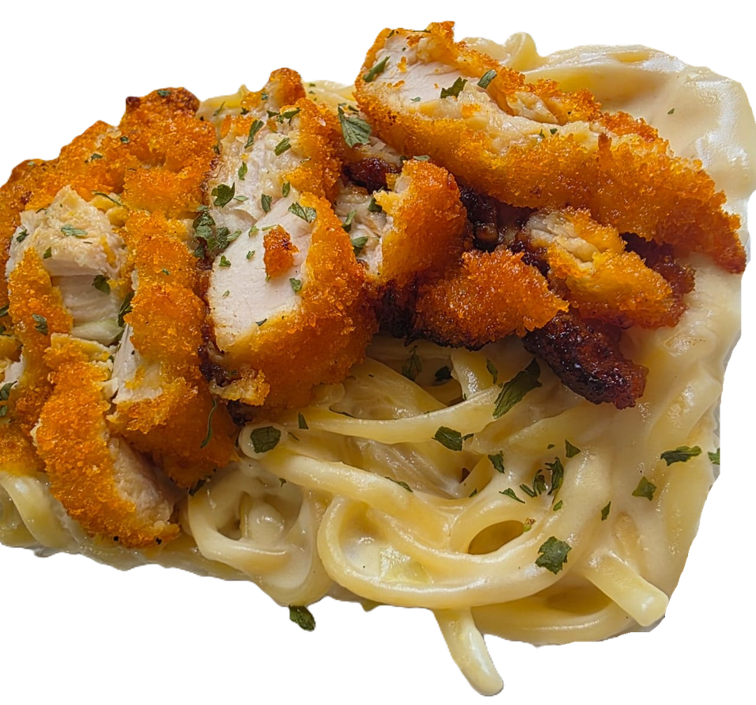 Crispy Chicken Carbonara