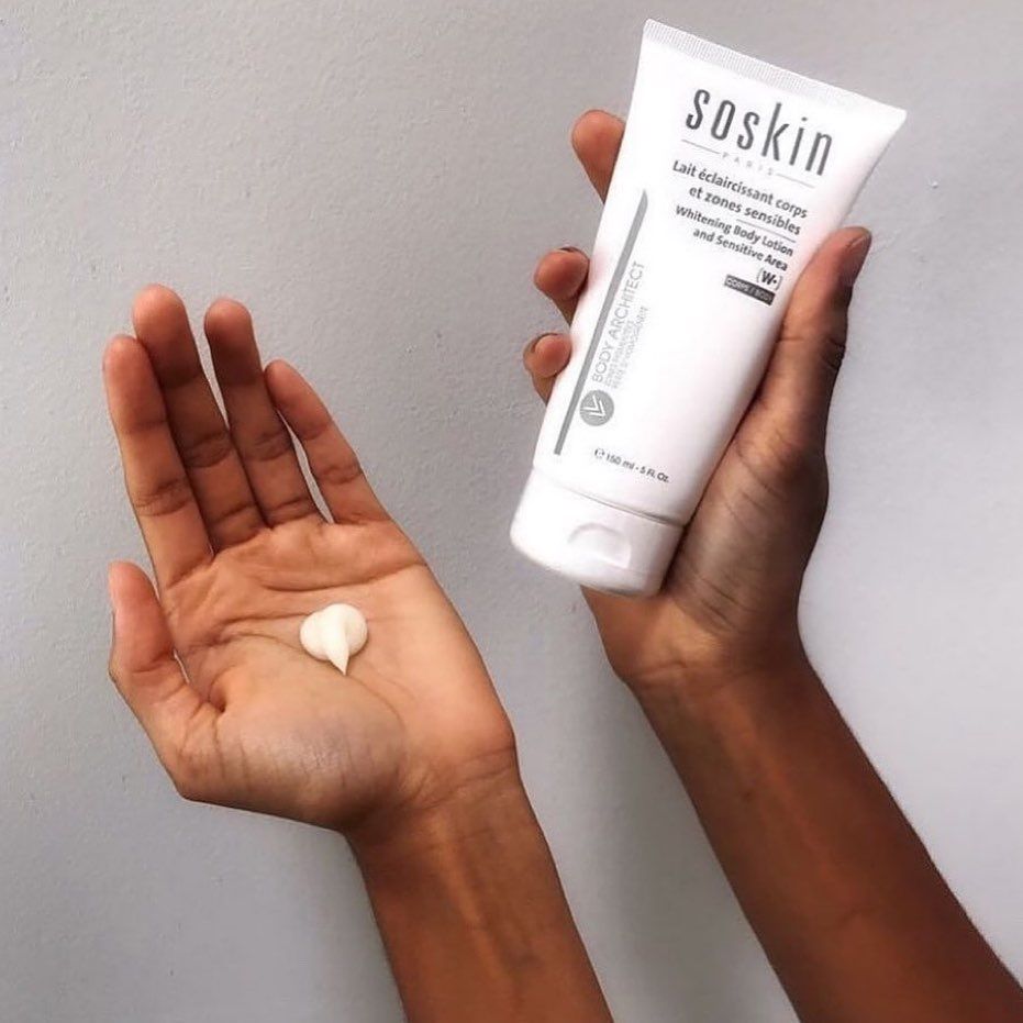 Soskin Whitening Body Lotion And Sensitive Area - 150ml | سوسكين لوشن مفتح للجسم و المناطق الحساسة - ١٥٠ مل