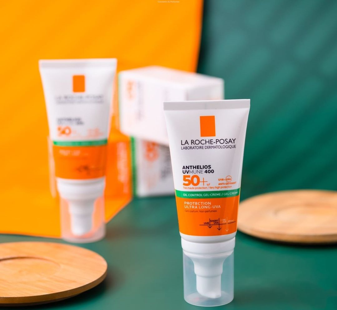 la roche posay Anthelios Uvmune 400 Oil Control Gel Cream SPF50 - 50ml  | لاروش بوزيه واقي شمسي كريم جل للبشرة دهنية بعامل حماية 50 - 50 مل