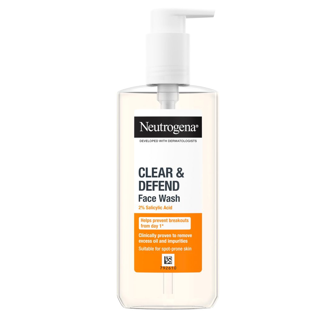 للتحكم بحبوب التوتر غسول للوجه NEUTROGENA 2% SALICYLIC ACID