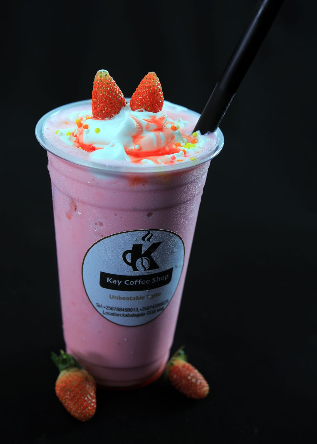 Strawberry milkshake