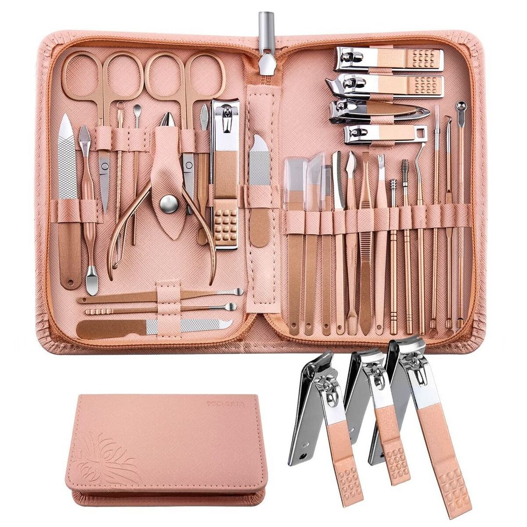 سيت عناية بالاظافر و القدم Big set manicure	