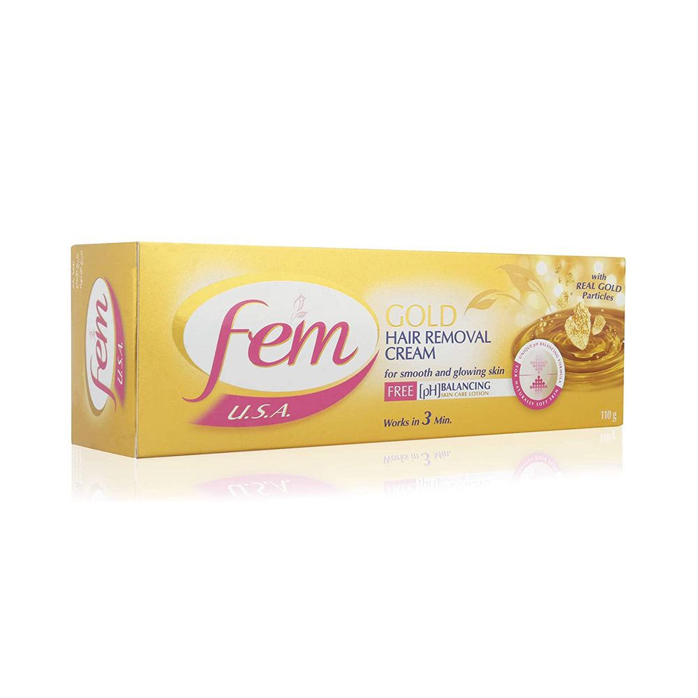 فيم كريم مزيل مكياج ذهبي FEM HAIR REMOVER CREAM GOLD	