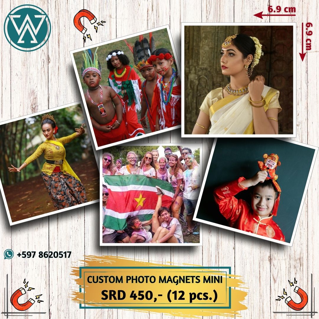 Custom photo magnets mini - 12 pcs.