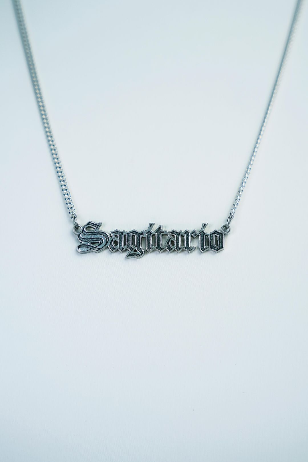 Collar Sagitario - 99.9% Plata pura y manifestada