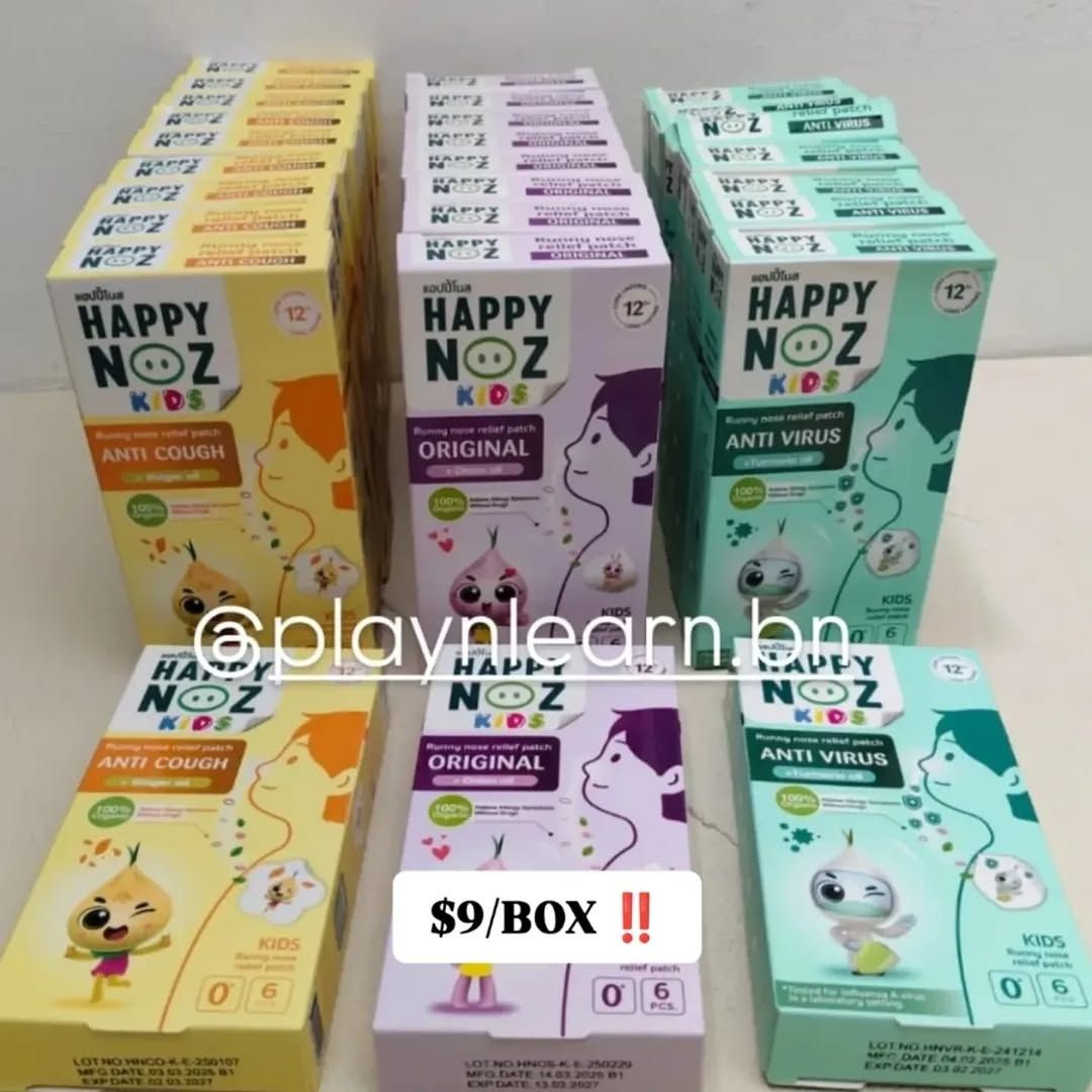 HAPPY NOZ (ANTI COUGH/ORIGINAL/ANTI VIRUS)