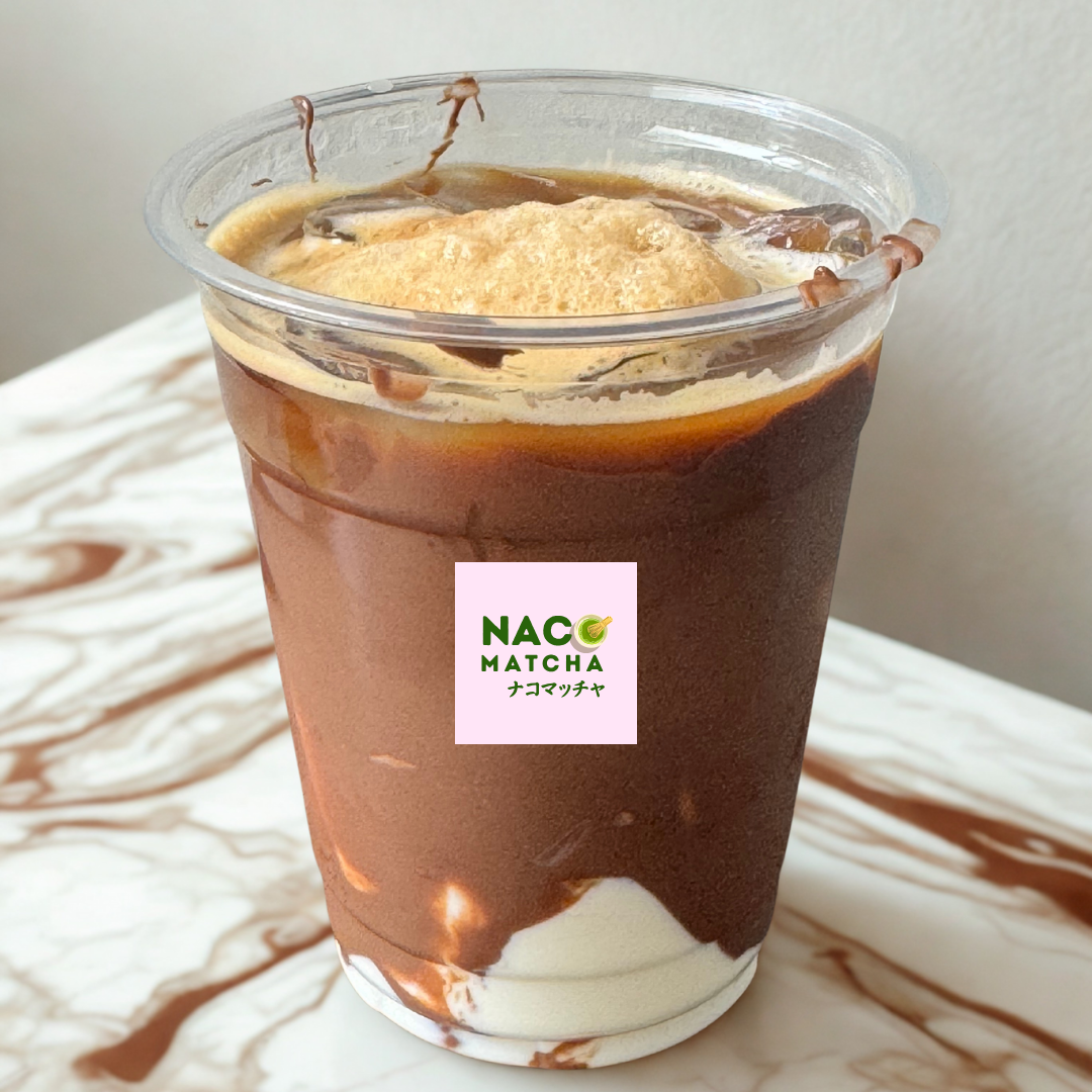 Iced Chocolate Hazelnut Latte