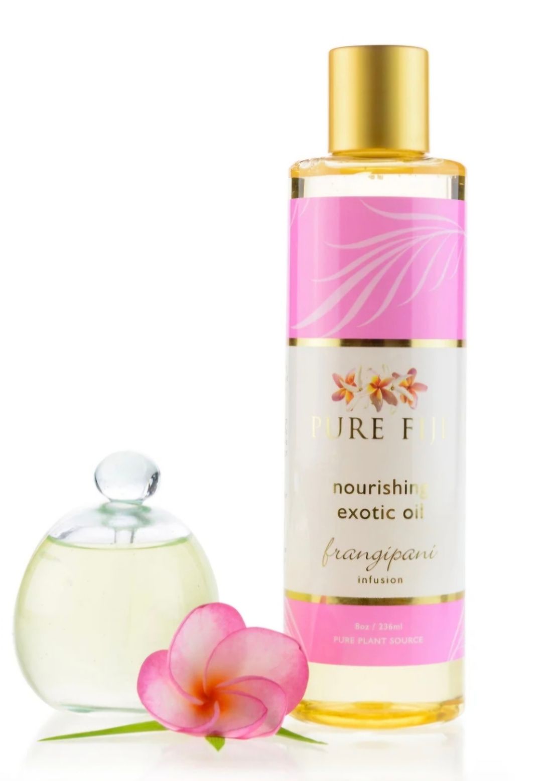 Pure Fiji Frangipani Infusion Oil (8oz/236ml)