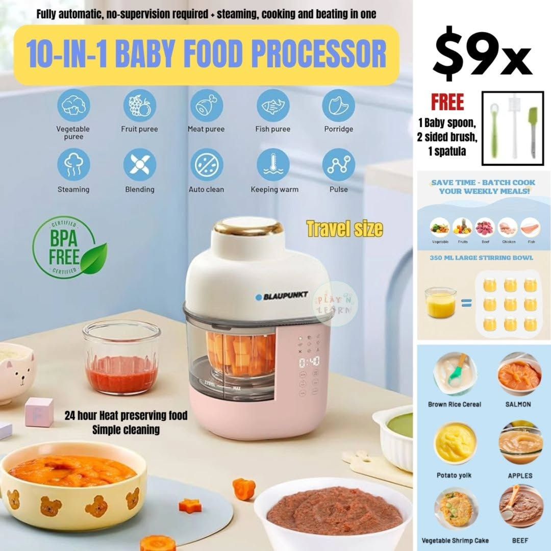TRAVEL SIZE ALL IN ONE FOOD PROCESSOR