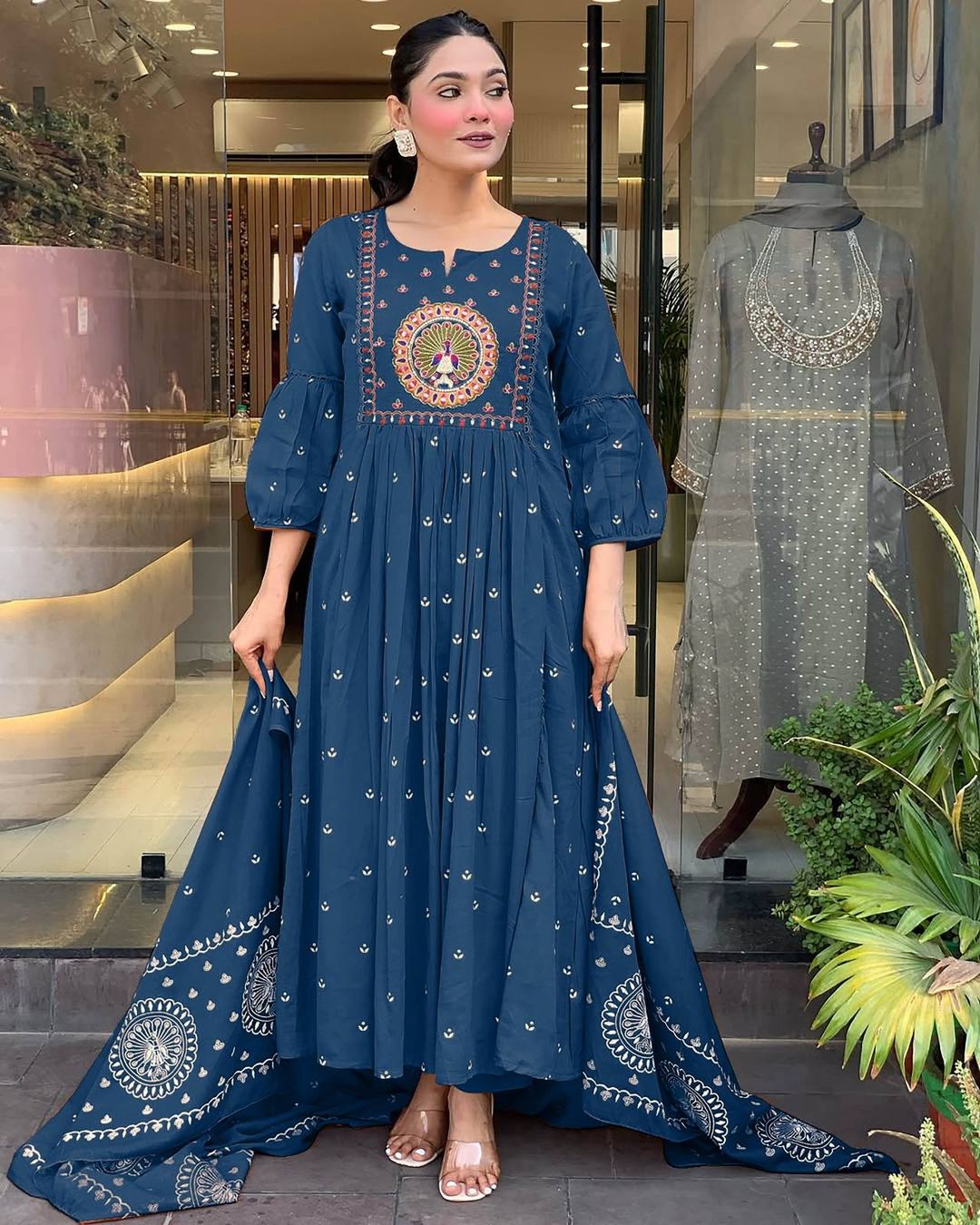 DAILY WEAR ANARKALI FULLSET