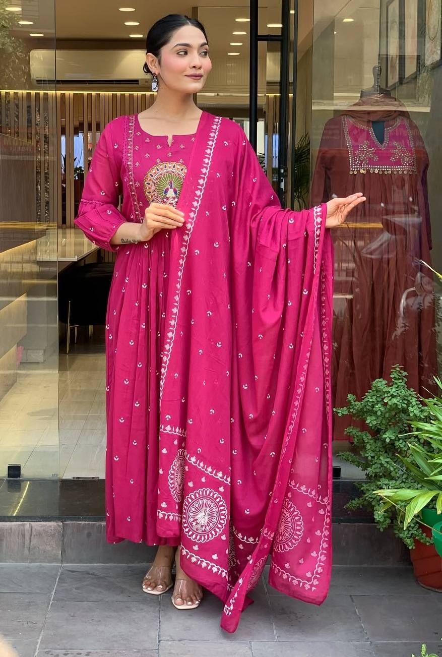 DAILY WEAR ANARKALI FULLSET