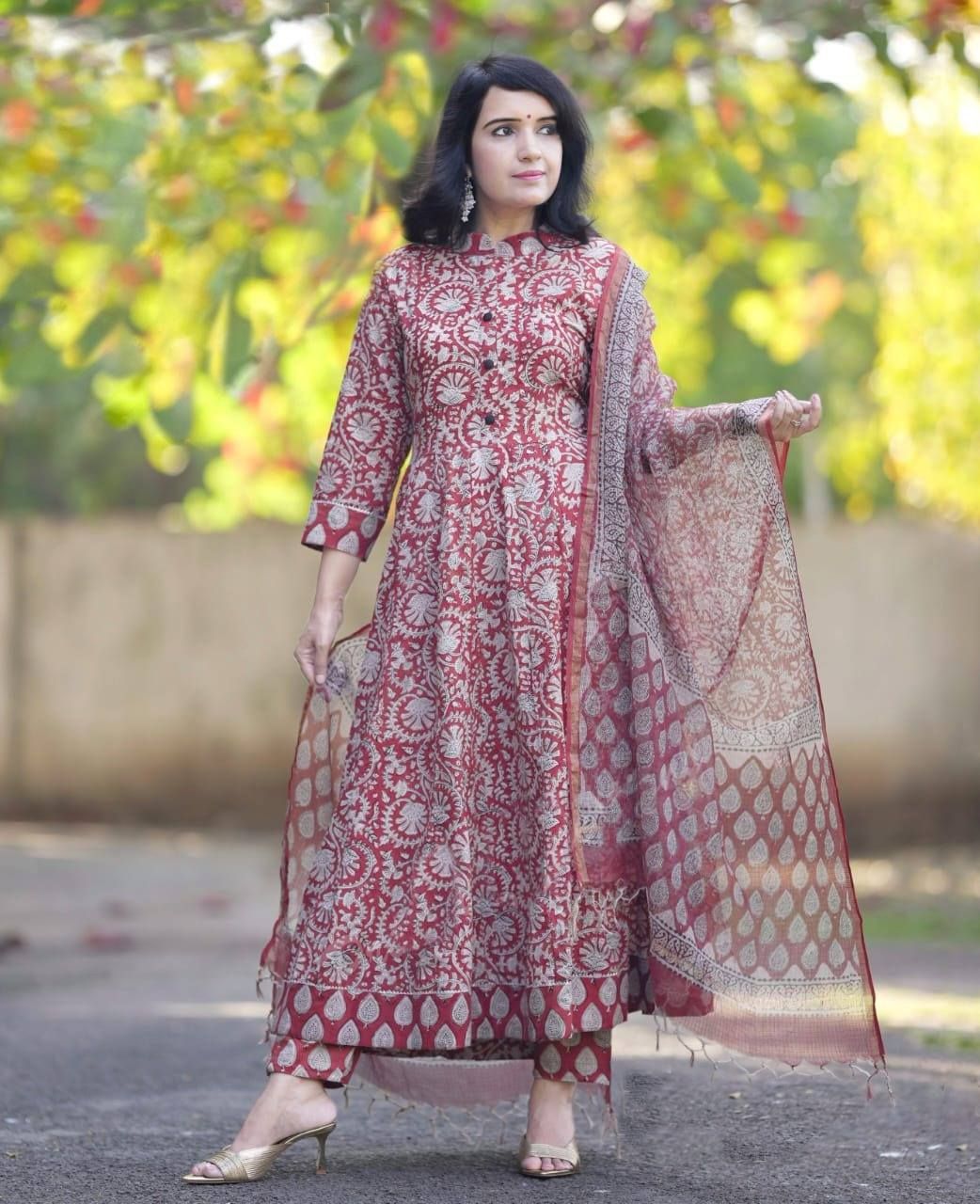 DAILY WEAR ANARKALI FULLSET