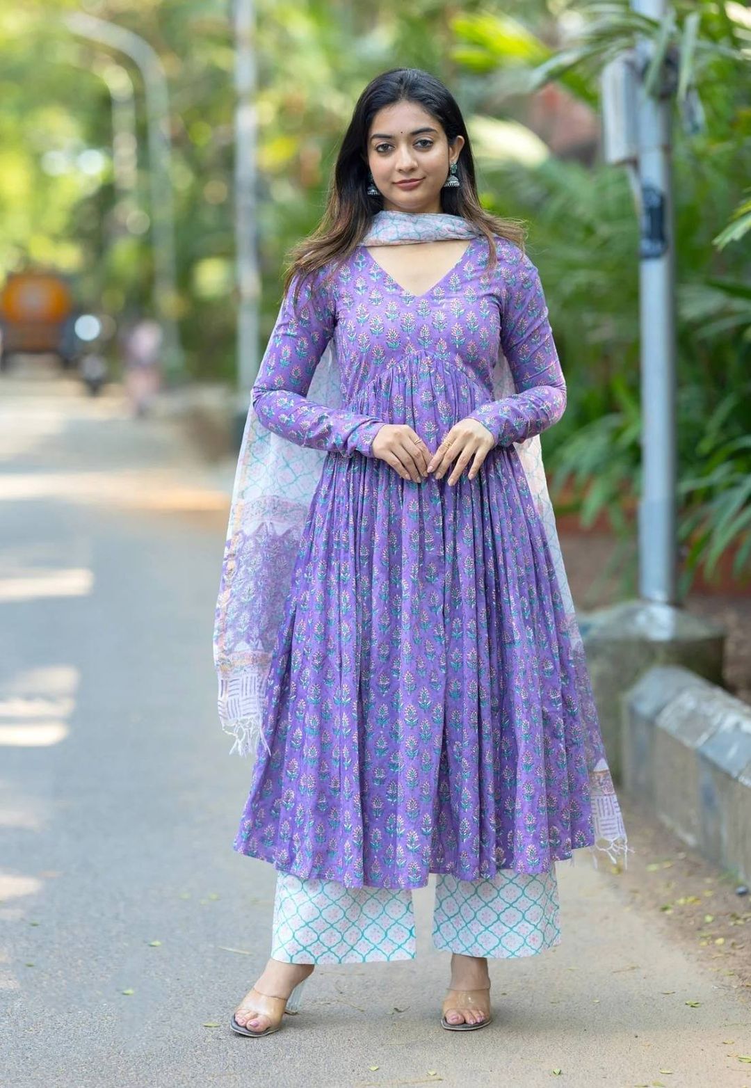 DAILY WEAR ANARKALI FULLSET