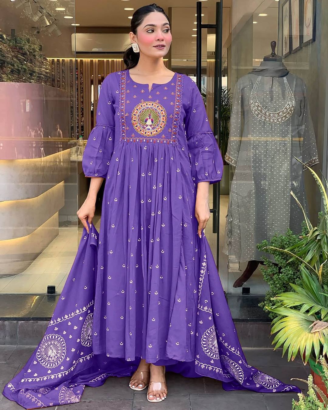 DAILY WEAR ANARKALI FULLSET