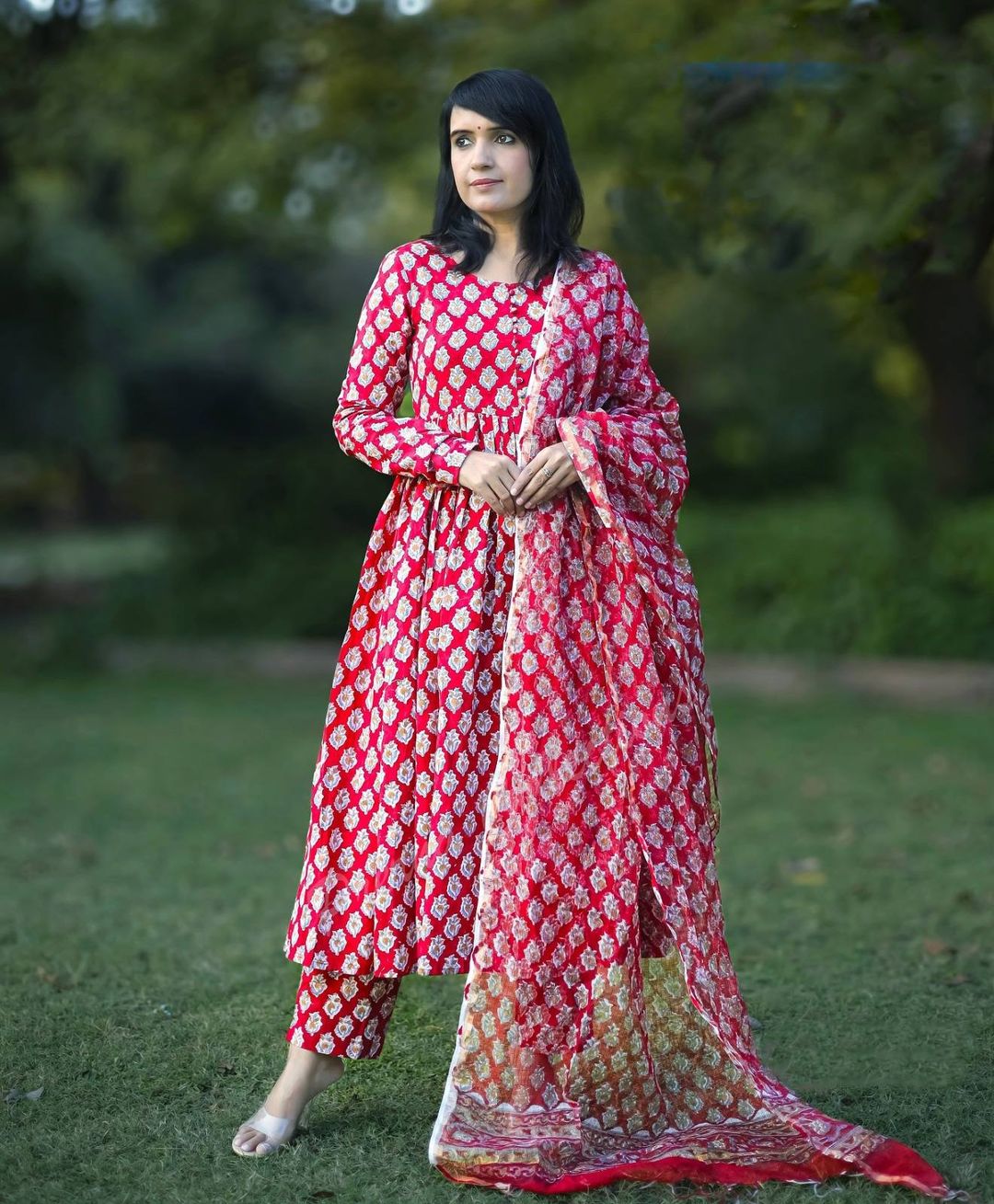 DAILY WEAR ANARKALI FULLSET