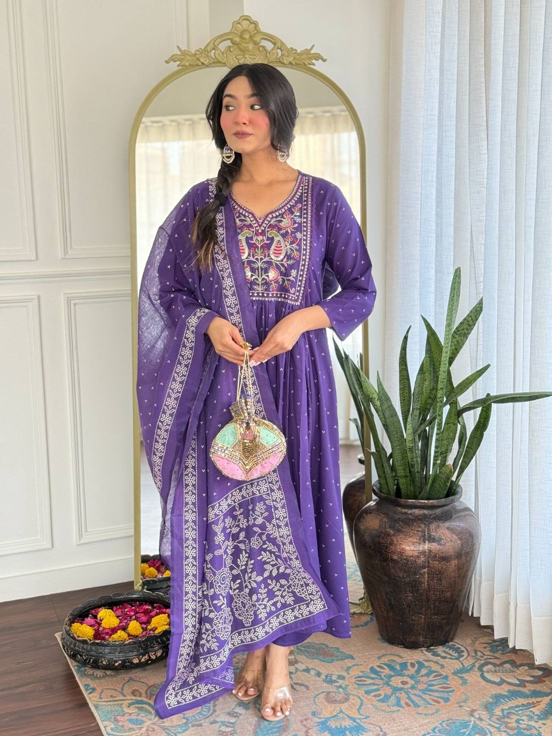 DAILY WEAR ANARKALI FULLSET