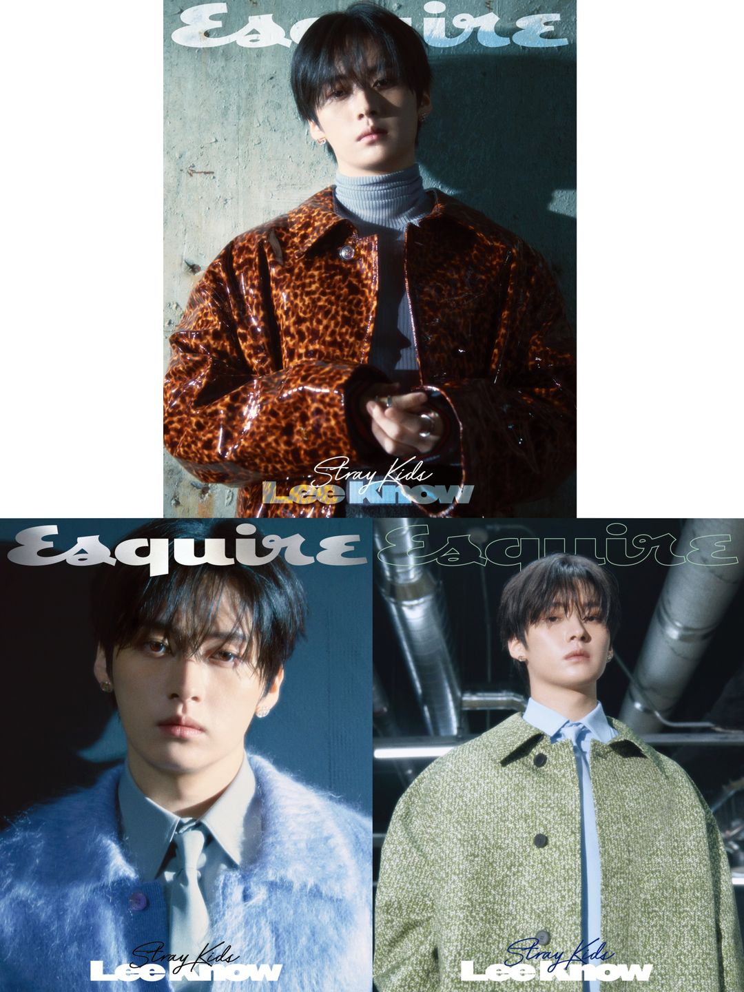 Stray Kids Lee Know Esquire (2025 August Issue)